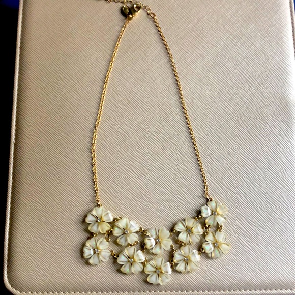Charming Charlie Jewelry - White flower necklace